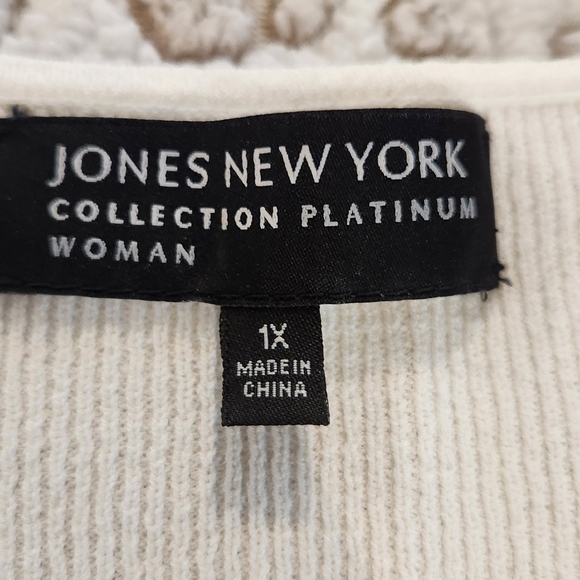 Jones New York Platinum Plus Size 1x Business Tank - Picture 4 of 6